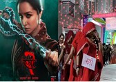 Shraddha Kapoor's Stree 2 fever grips Garba Festival as women dance in Stree-inspired avatars