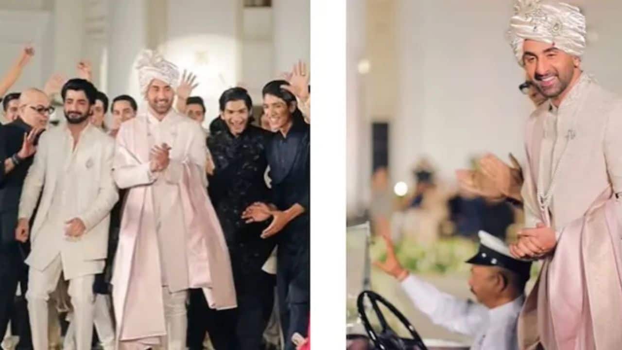 Ranbir Kapoor dresses as dulha as he walks the ramp for Tarun Tahiliani