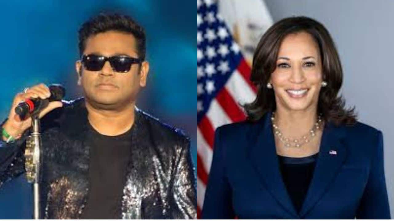 AR Rahman supports US Presidential Candidate Kamala Harris with a virtual concert