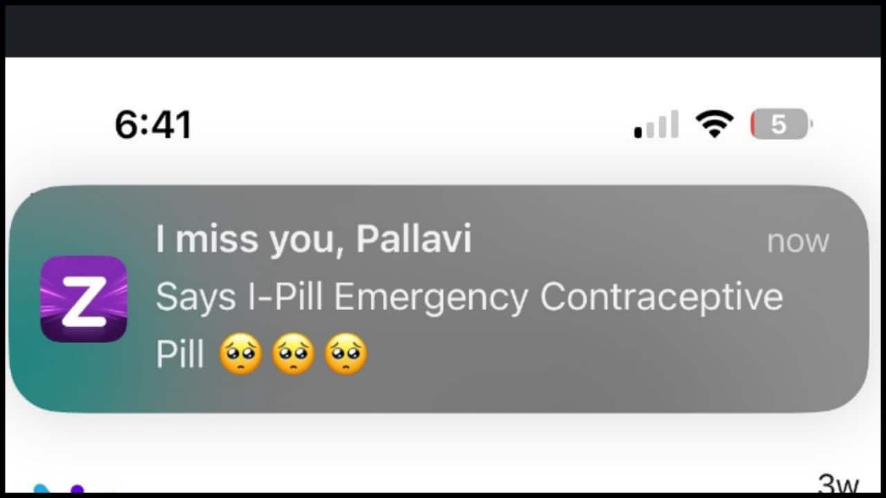 'I miss you, says i-Pill': Zepto's notification to woman sparks backlash, then apology