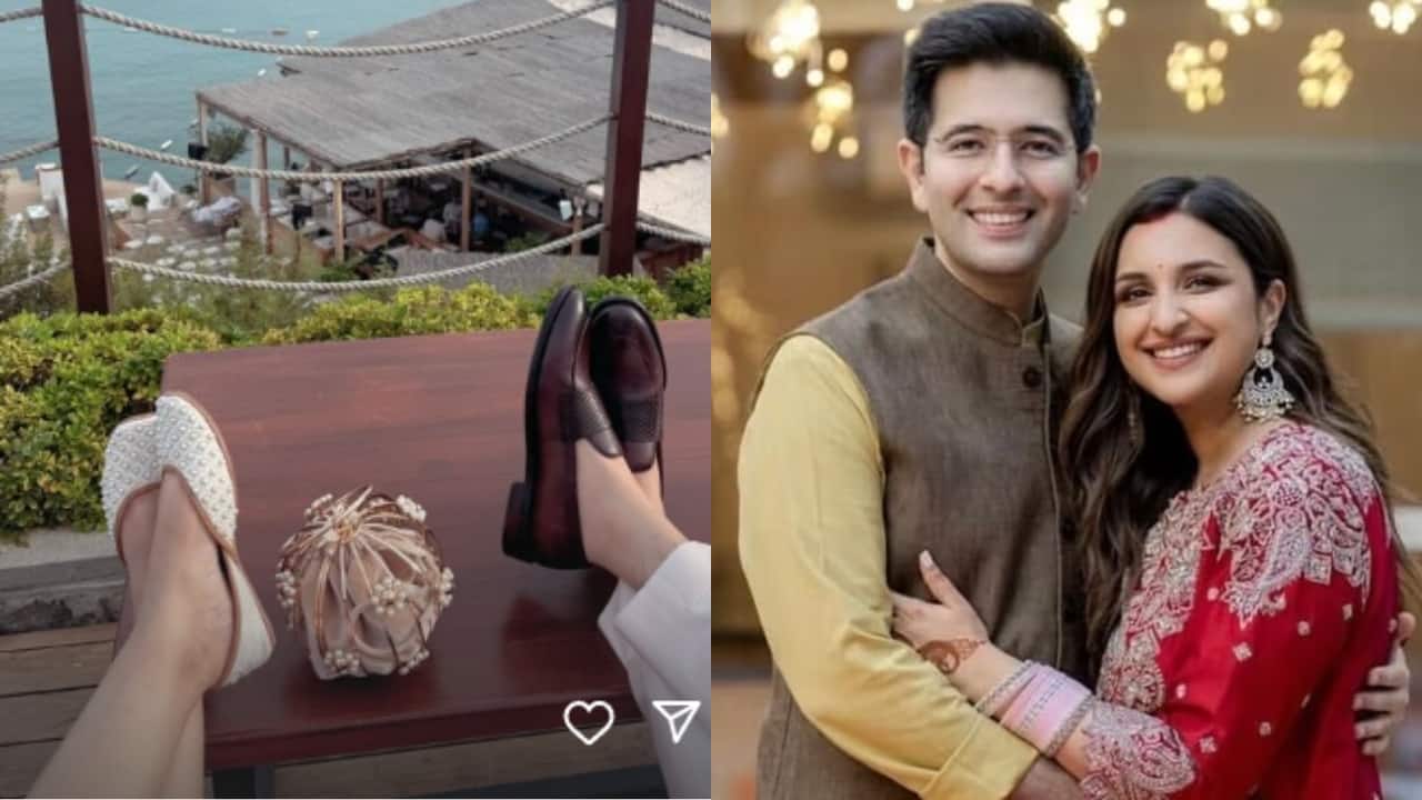 Parineeti Chopra calls hubby Raghav Chadha 'mine' while enjoying seaside Turkish wedding