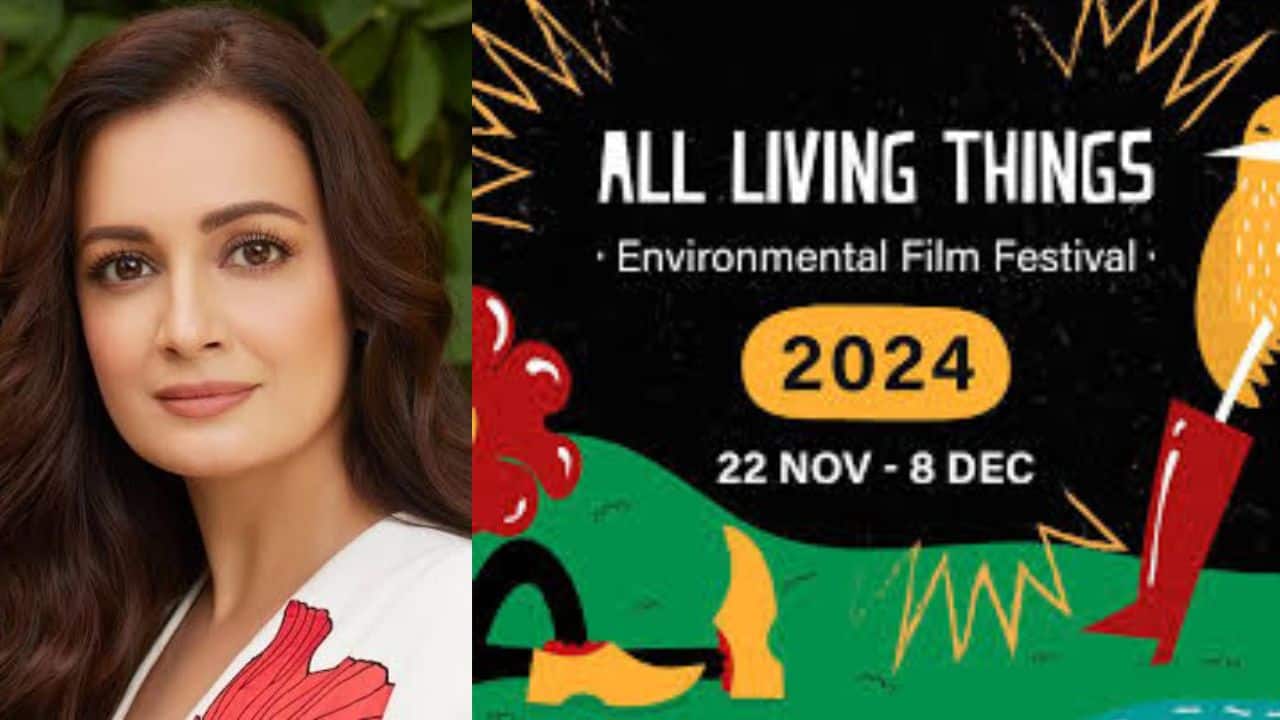 Bollywood actress Dia Mirza declared as jury at the All Living Things Environmental Film Festival 2024