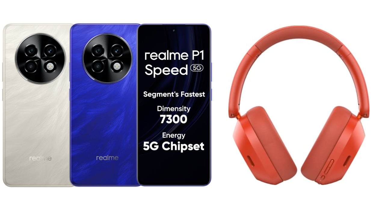 Realme launches P1 Speed smartphone and its first wireless headphones: Price, features and more
