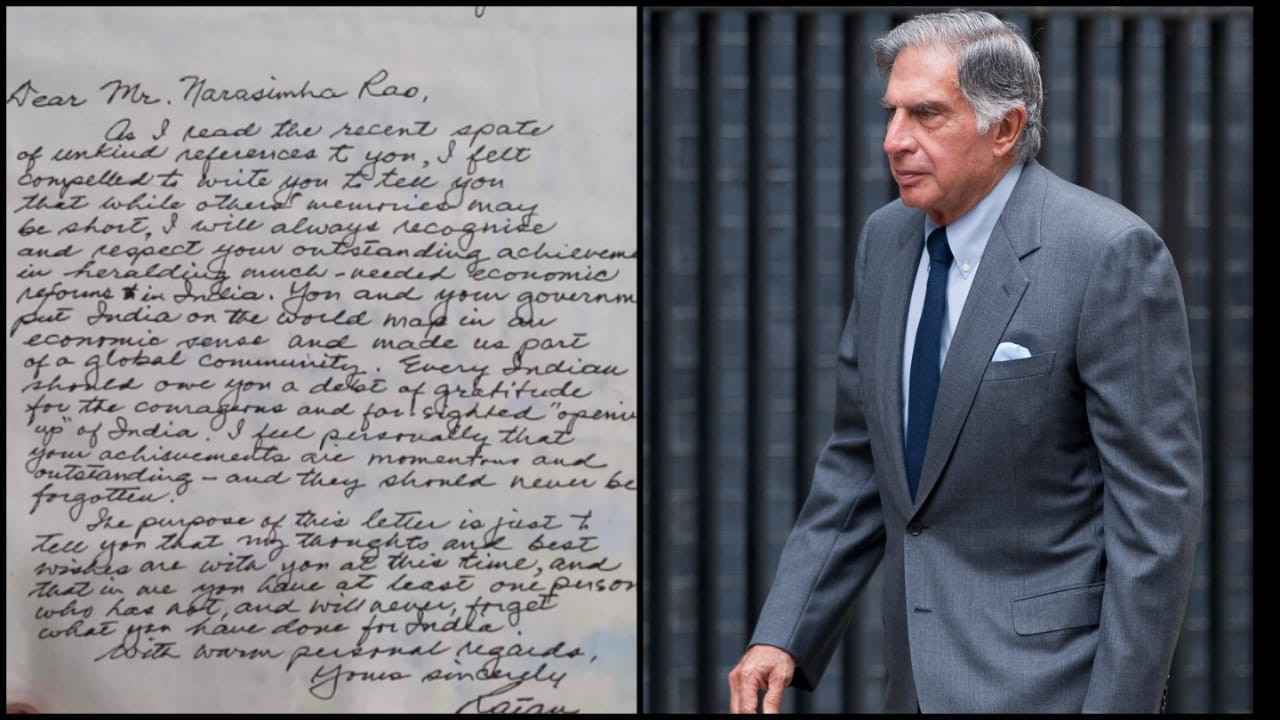 When Ratan Tata was 'compelled' to write a letter to PV Narasimha Rao in 1996: 'Every Indian should...'