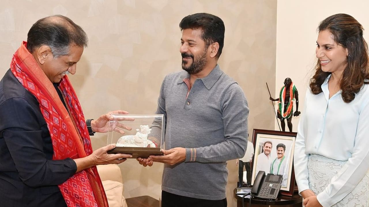 Ram Charan's father in-law honoured by Telangana CM for his contribution to preserving culture, Upasana writes a gratitude note