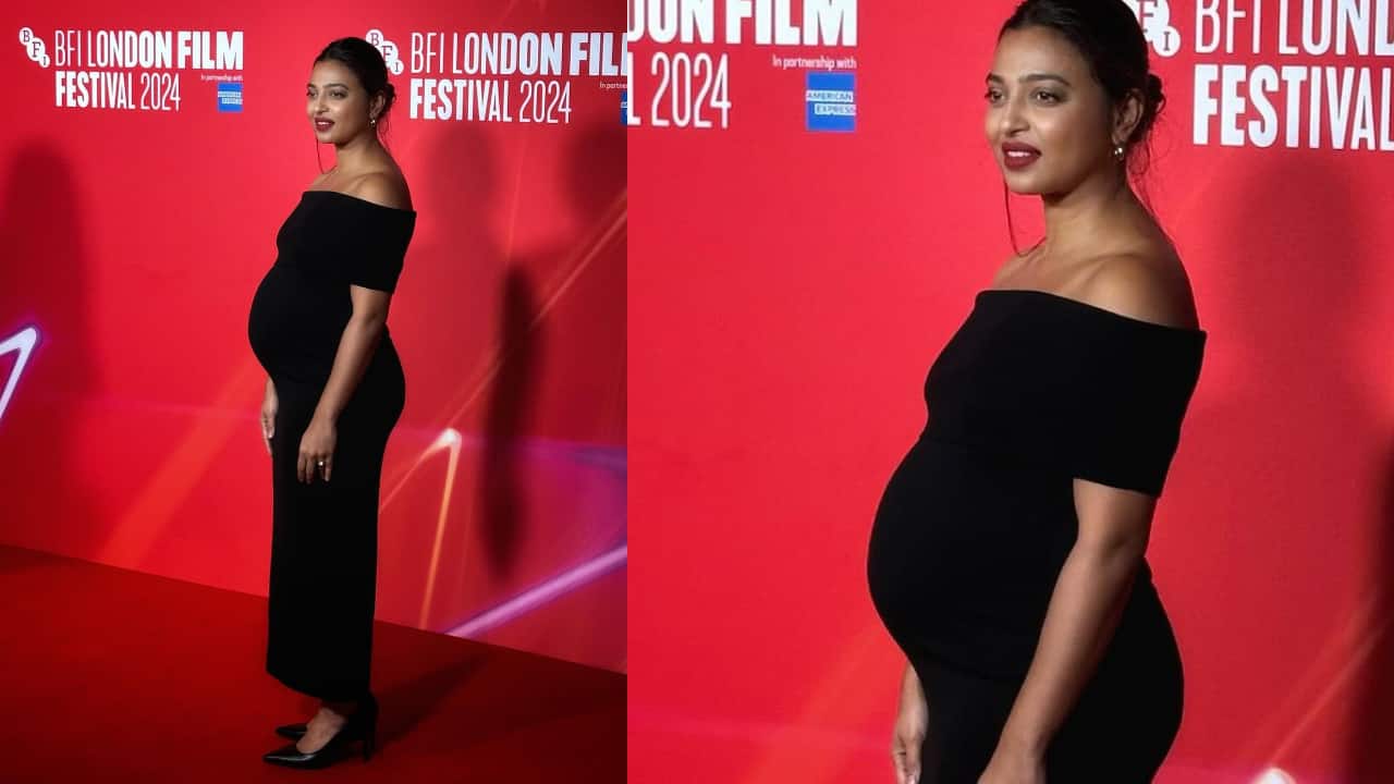 Radhika Apte announces pregnancy, flaunts her baby bump at BFI London Film Festival