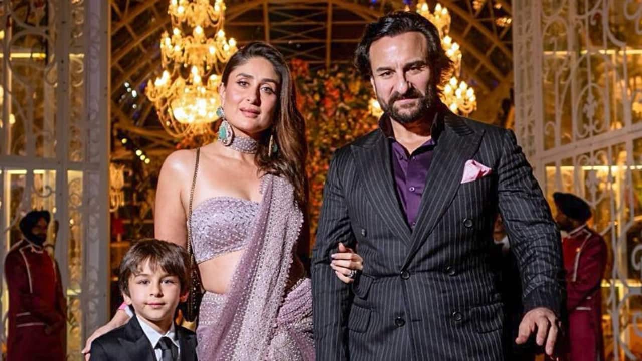 Kareena Kapoor and Saif Ali Khan's anniversary celebration at Pataudi Palace is all about fun with kids, see pics