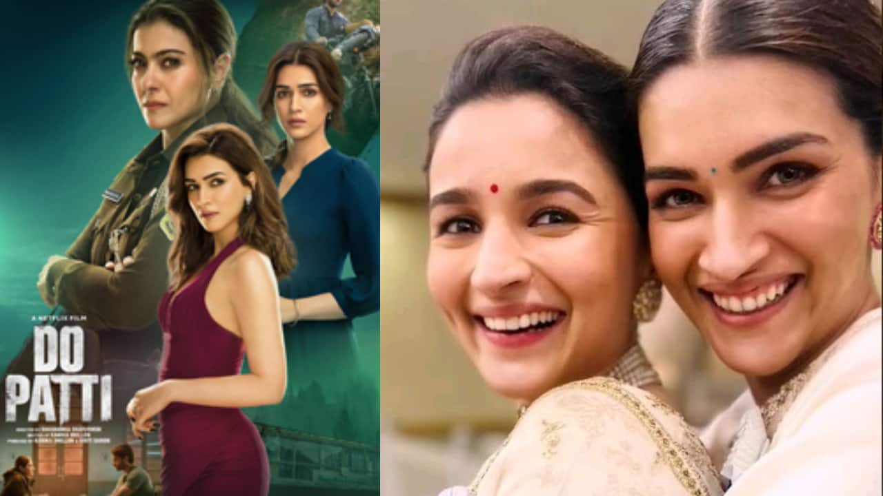 Alia Bhatt hails Kriti Sanon and Kajol's Do Patti trailer, writes "Can't wait to watch it"