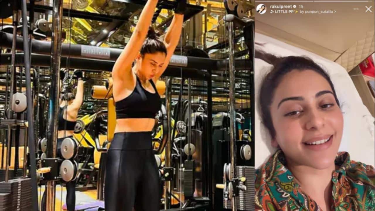 Rakul Preet Singh updates fans about her injury in gym, writes 'Please listen to your body'