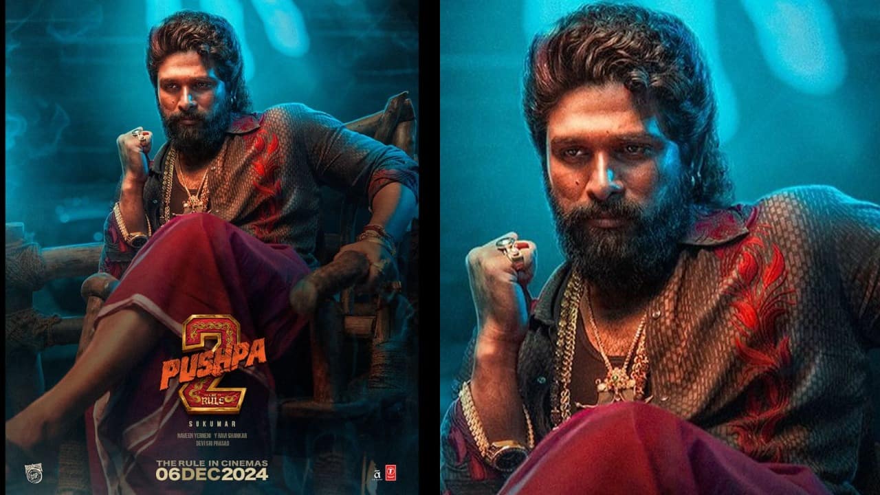 Pushpa 2: The Rule new poster out, Allu Arjun's swag is on point