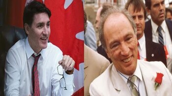 Justin Trudeau's father has a history with India.