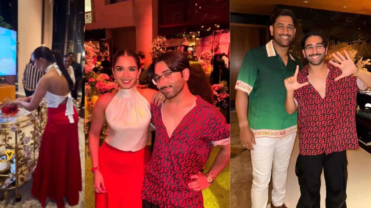 Radhika Merchant Ambani celebrates birthday with MS Dhoni, Ranveer Singh, Aryan & Suhana Khan, Orry shares a video