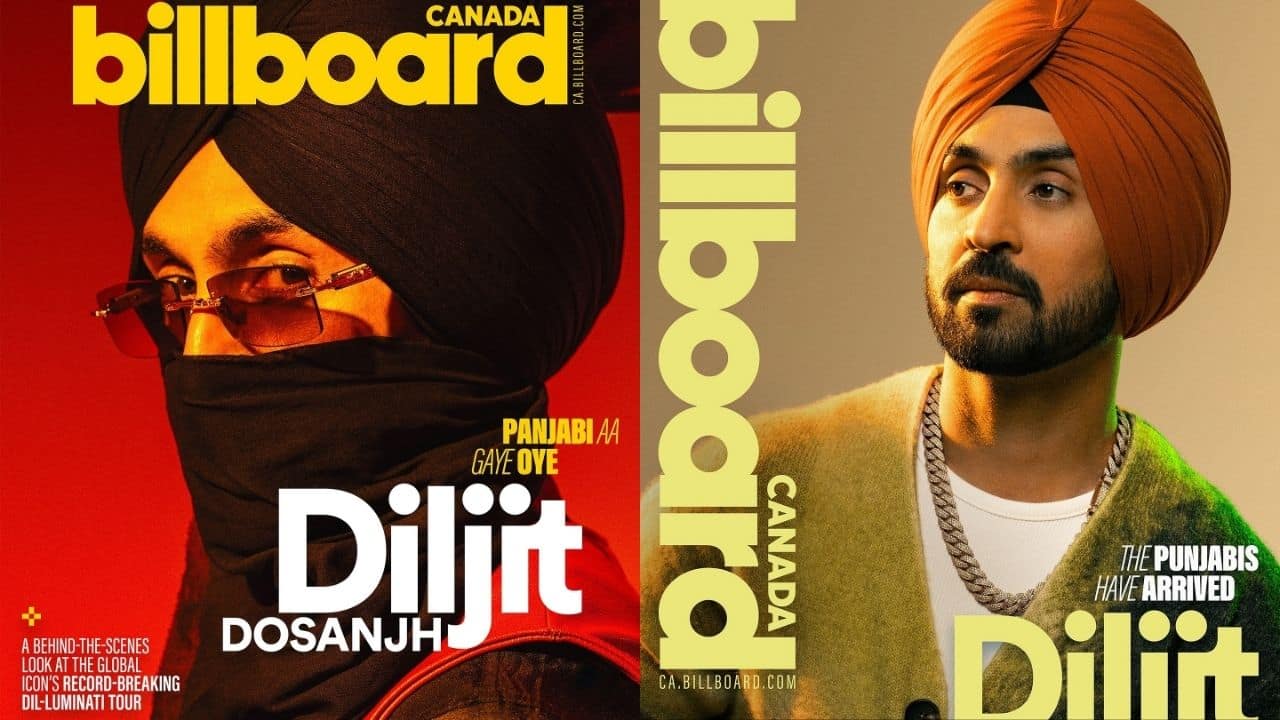 Diljit Dosanjh Makes History As First Indian Artist On Cover-to-Cover ...