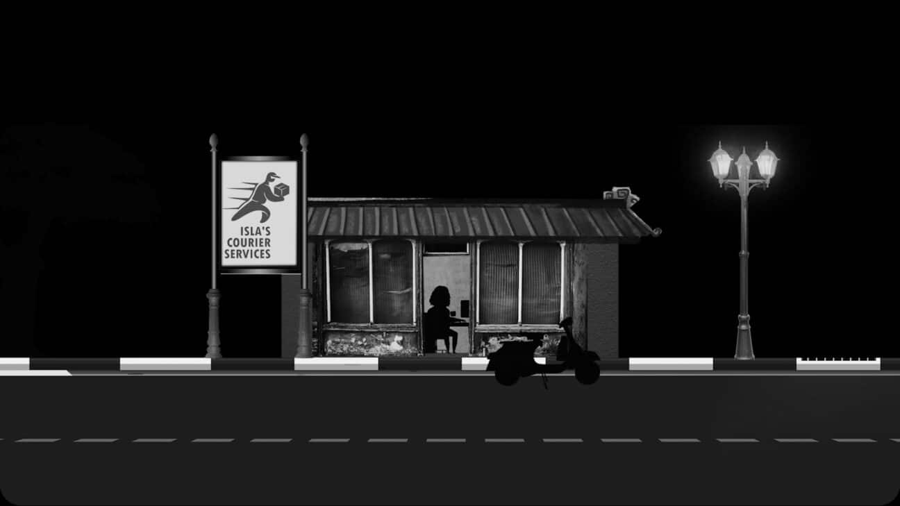 A still from 'Kiss Wagon'.