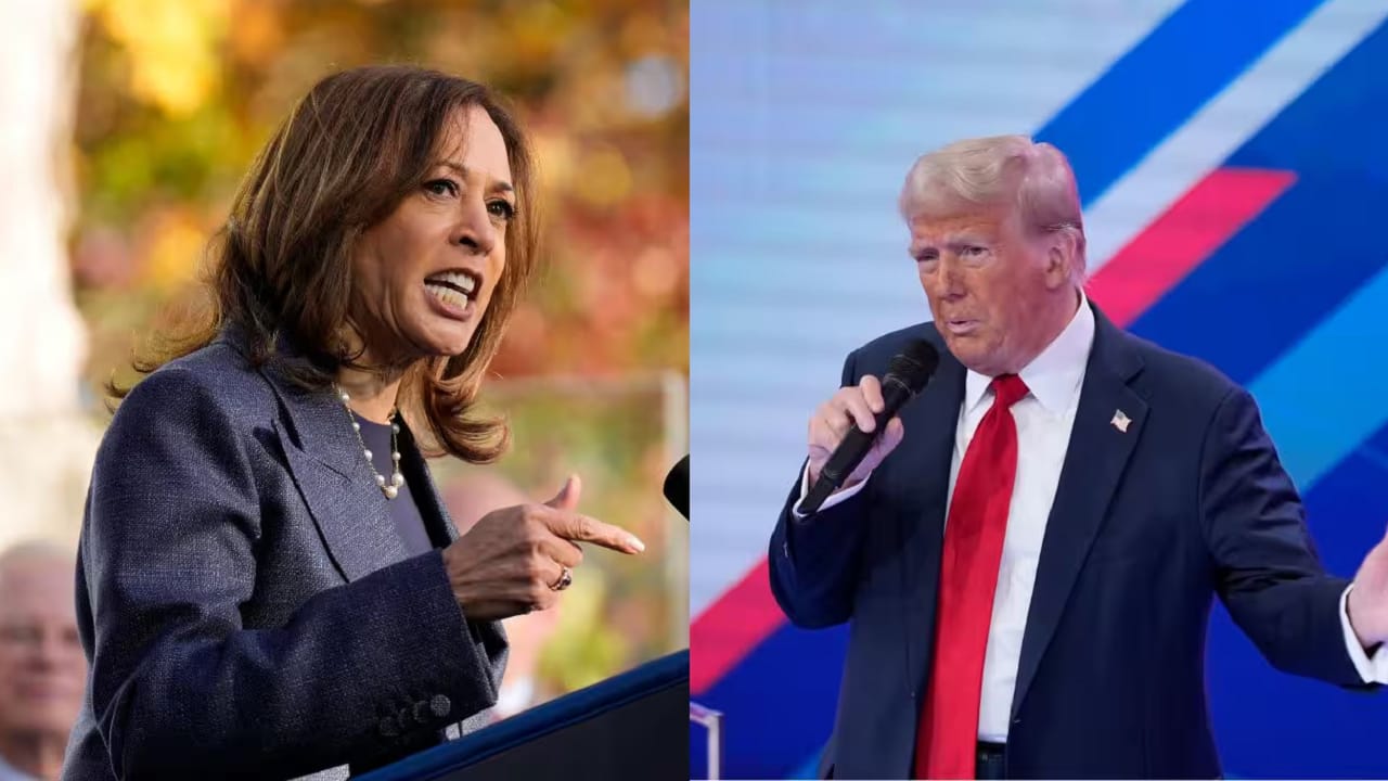 US 2024 election: New poll shows Kamala Harris leading in Iowa, Trump ...