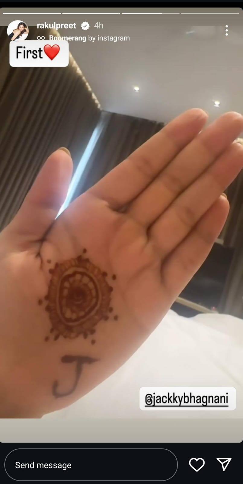 Rakul Preet Singh Tattoos