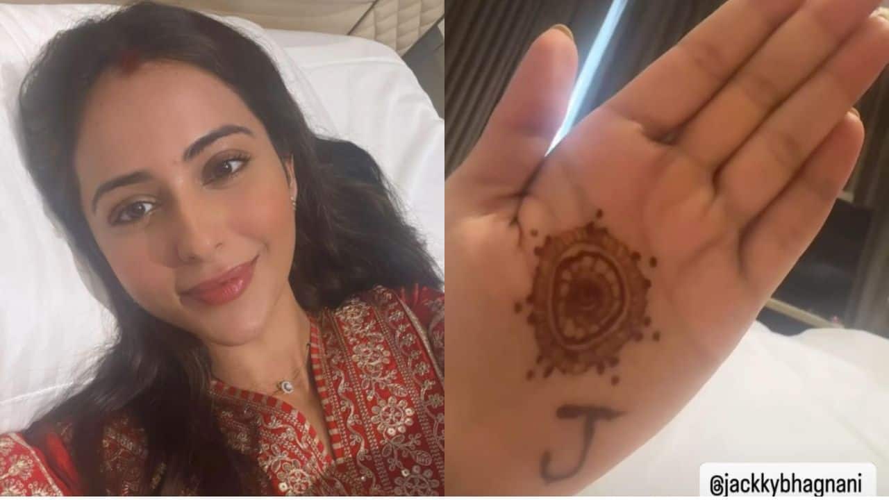 Rakul Preet Singh celebrates her first Karva Chauth post-wedding while on bed rest, deets inside 