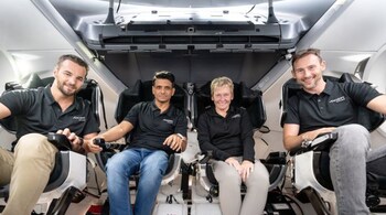 Shukla will be joined by three other astronauts. Alongside Whitson, he will serve as mission pilot. (Image: @AstroPeggy/X)