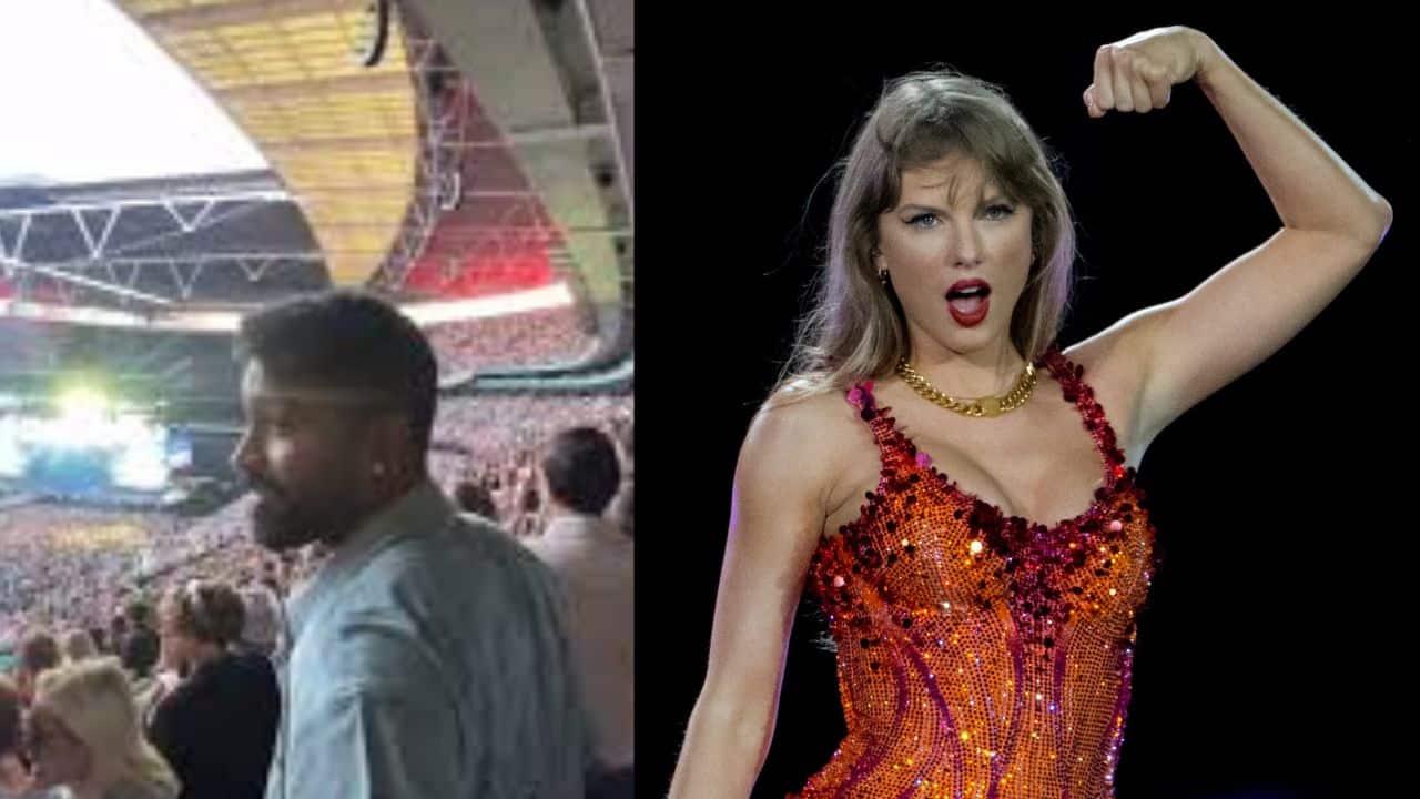 Hardik Pandya turns ‘swiftie’, attends Taylor Swift’s Eras Tour, watch