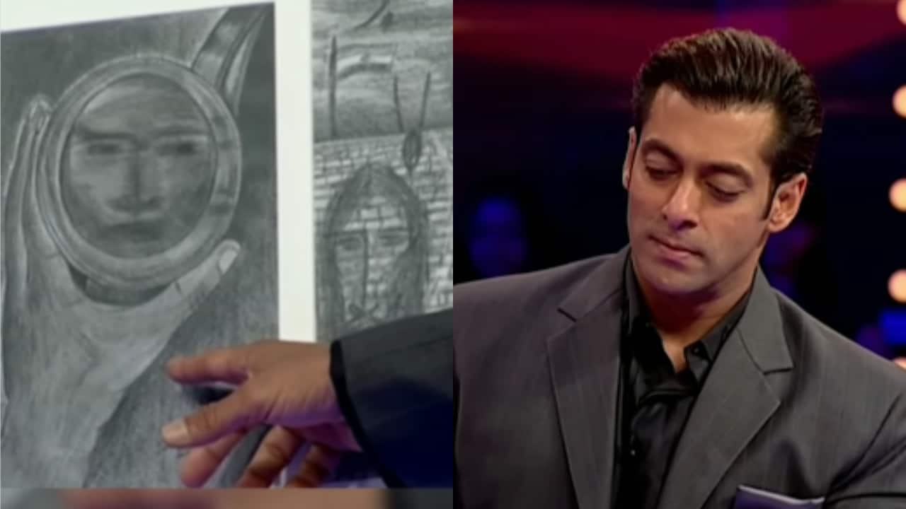 When Salman Khan revealed he would see his face in a steel mug in Jodhpur jail and sketched its picture, watch video
