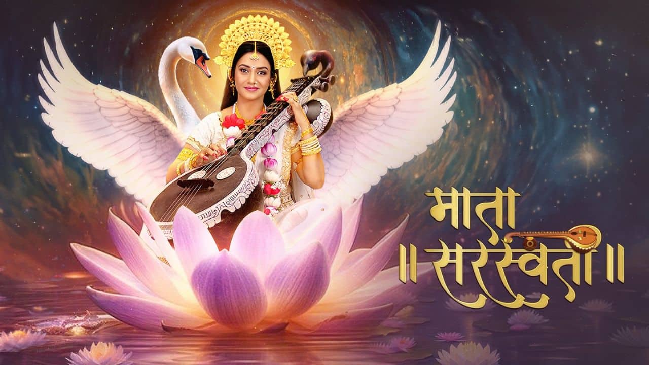 Rati Pandey on portraying goddess mata saraswati, "wearing the mukut and holding the veena felt truly magical"