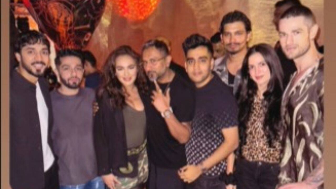 Natasa Stanković spotted partying with Honey Singh and Aleksandar Alex in Mumbai, see pics