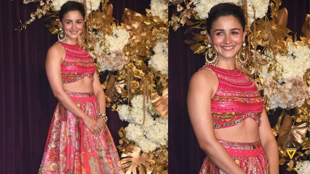 Alia Bhatt Steals The Spotlight As She Repeats Her Mehendi Lehenga At ...