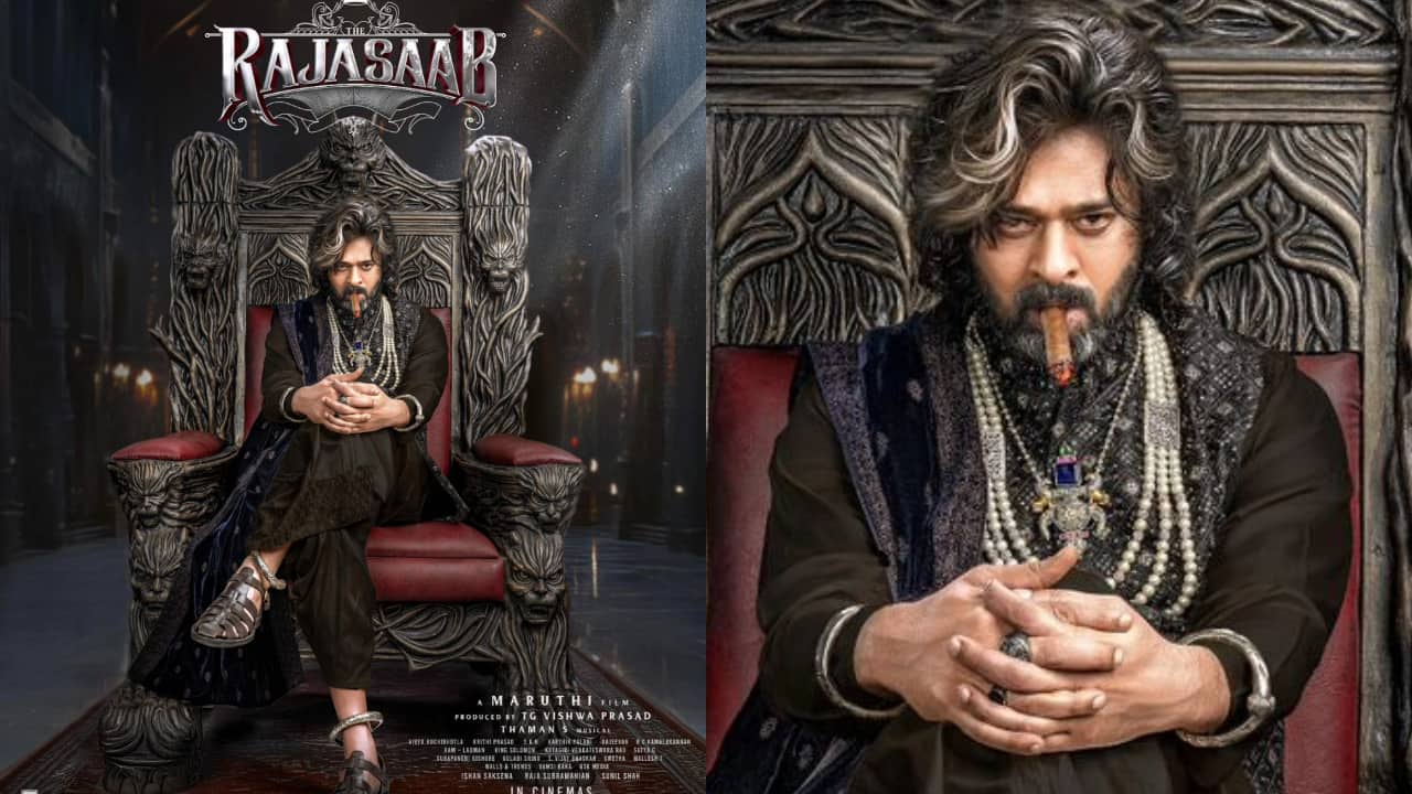 The Raja Saab: Prabhas' new look from Maruthi's film unveils on his birthday