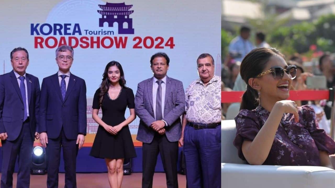 Anushka Sen attends Korea Tourism event in Delhi, says : "Being the Honorary Ambassador of Korea Tourism is one of the biggest achievements of my life"