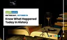 On this day, October 24 - Know what happened today in history