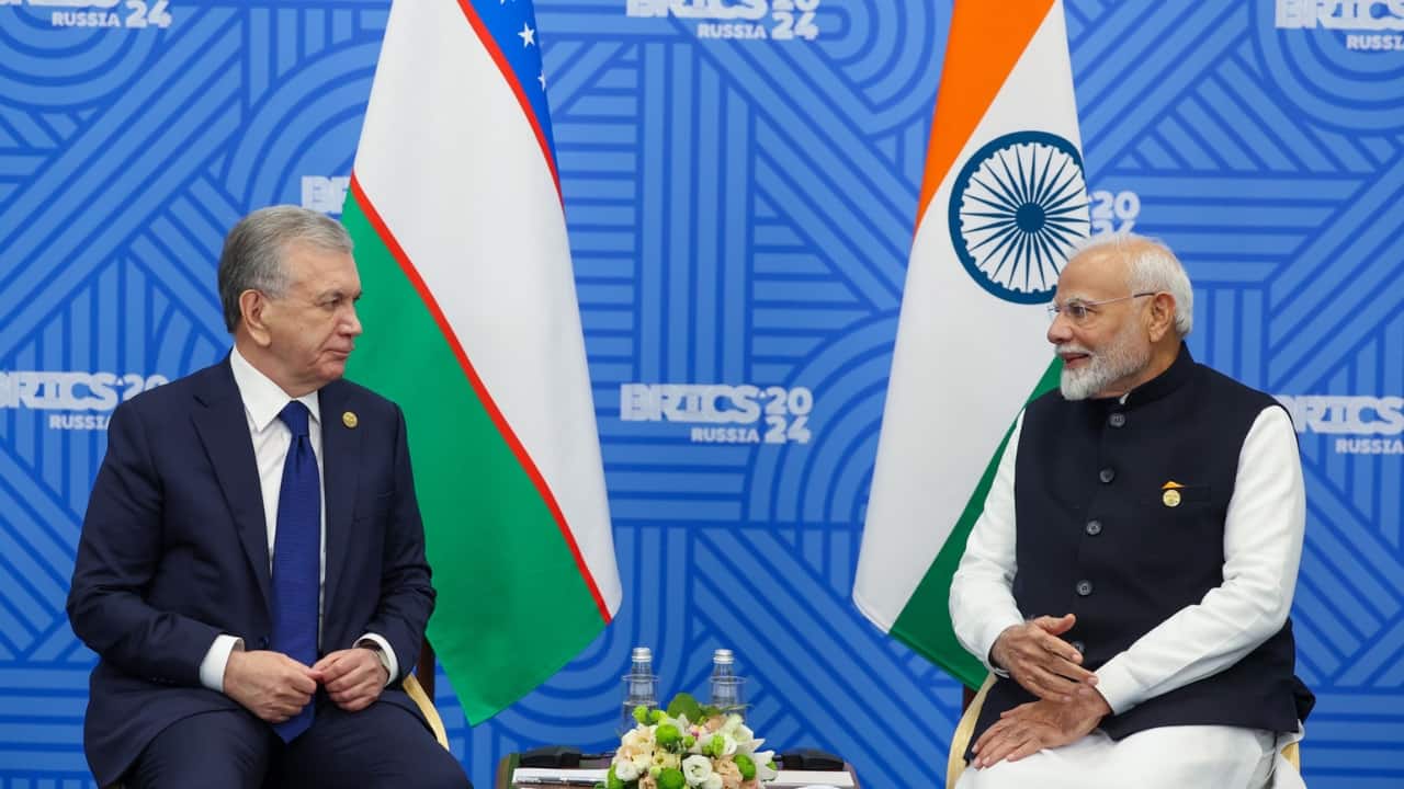 He also held meeting with Uzbekistan President Shavkat Mirziyoyev, where they discussed boosting trade, cultural cooperation, and strengthening bilateral ties. (Image: X/@narendramodi)