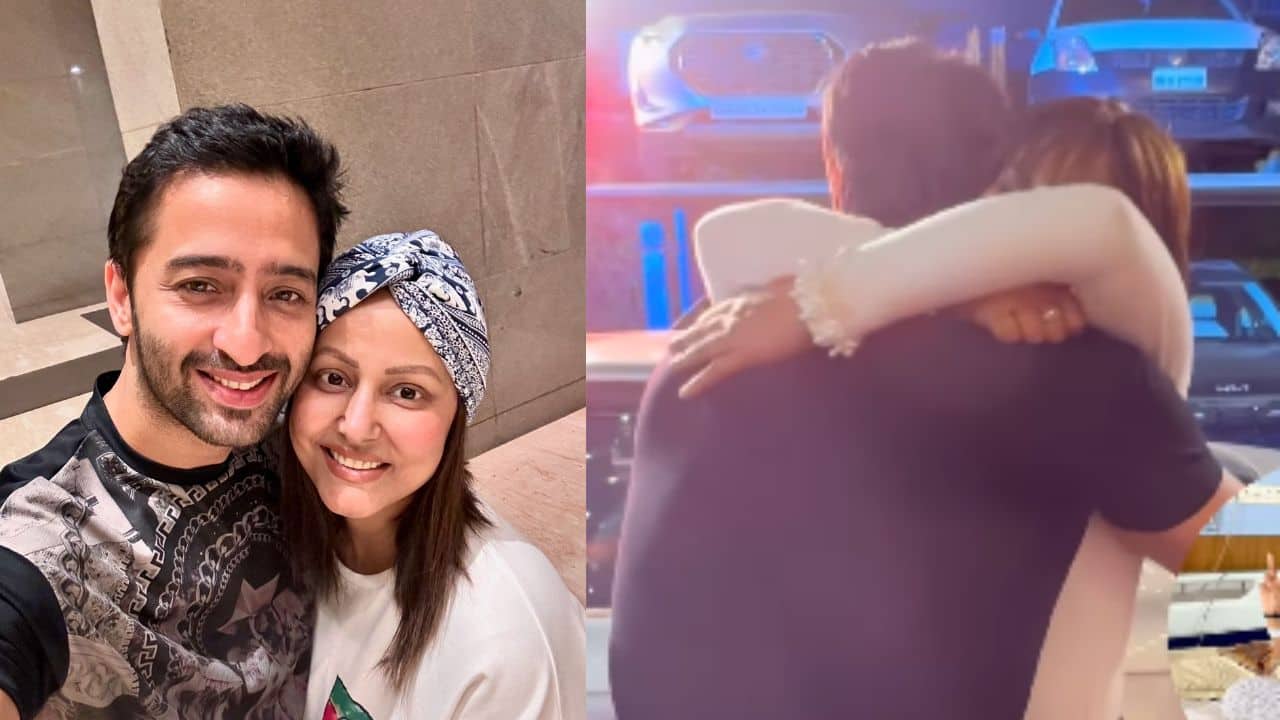Hina Khan attends the screening of close friend Shaheer Sheikh's debut movie 'Do Patti' amid breast cancer battle