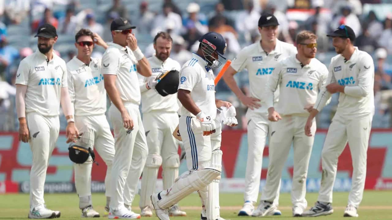 IND vs NZ: India’s dismal collapse against Mitchell Santner puts unbeaten home record in jeopardy