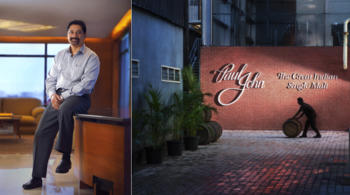 Paul John, chairman, John Distilleries; and a Paul John warehouse. (Images courtesy John Distilleries)