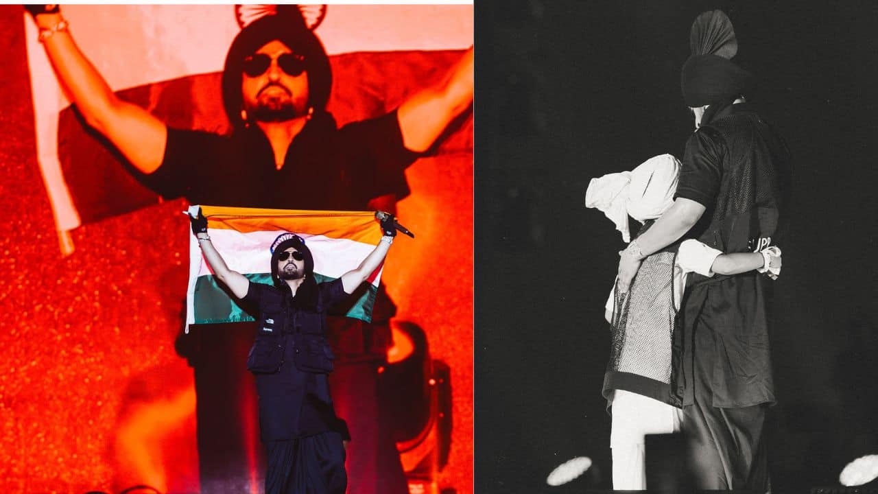 Diljit Dosanjh wraps Indian flag as he starts the Dil-Luminati tour in Delhi, gets a roaring response; watch
