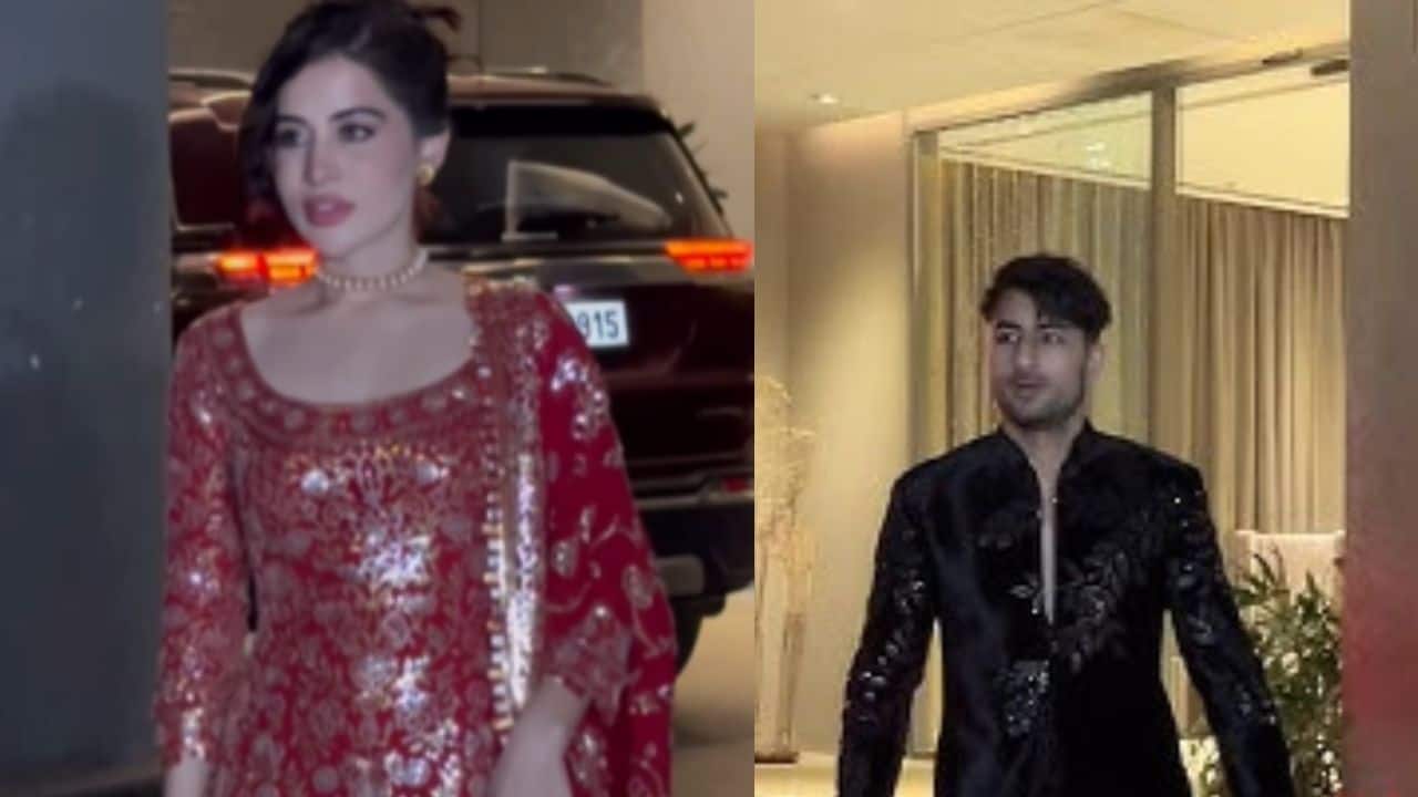 Agastya Nanda, Ibrahim Ali Khan, Urfi Javed sparkle at Abu Jani-Sandeep Khosla's Diwali bash, watch