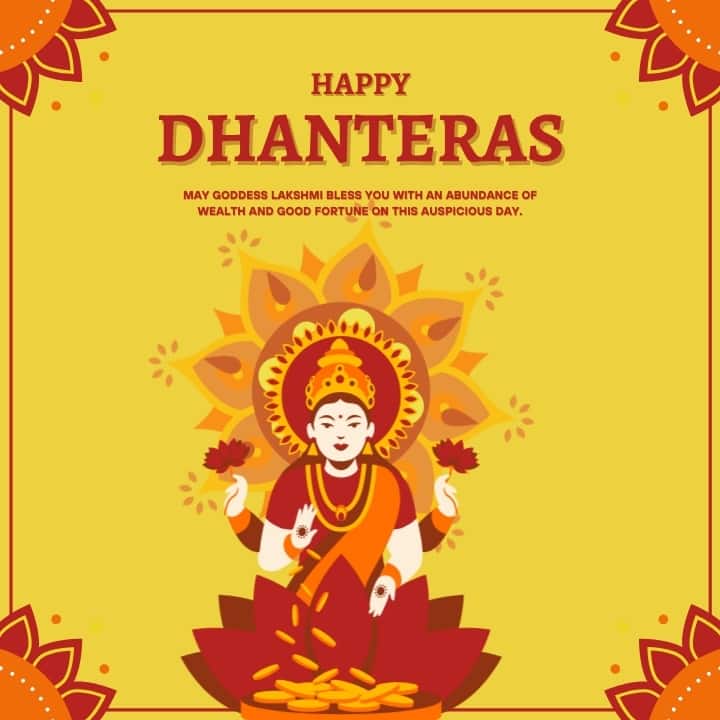 Happy Dhanteras Image (Source: Canva)