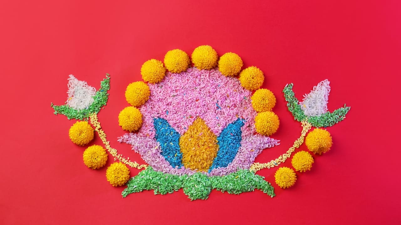 Rangoli Design (Source: Canva)