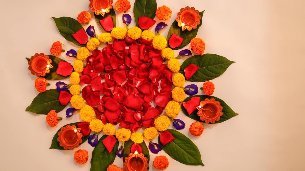 Rangoli Design (Source: Canva)
