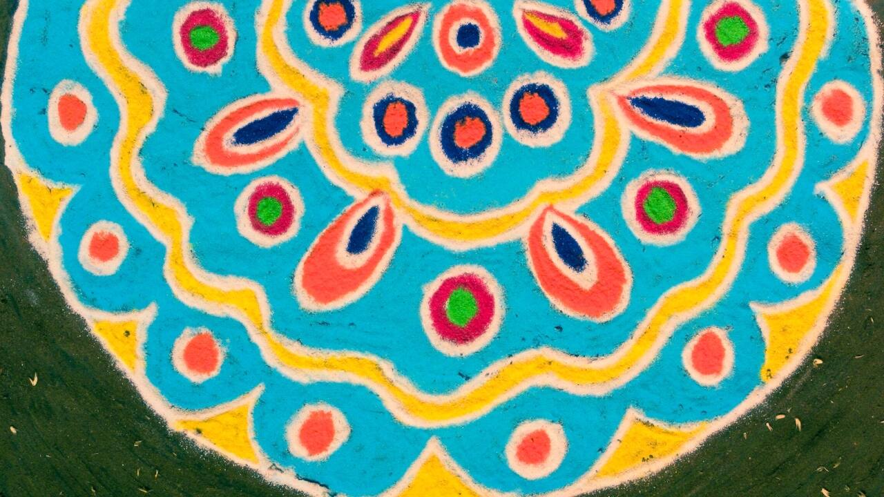 Rangoli Design (Source: Canva)