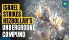 Israel Releases Video Of Strikes On Hezbollah's Underground Hideout In Lebanon