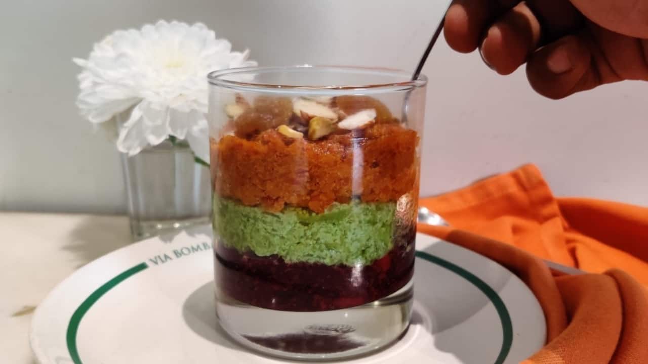 Diwali party recipe: Tri Layer Halwa