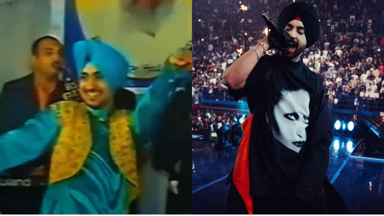 Diljit Dosanjh looks unrecognizable in old performance video, watch video