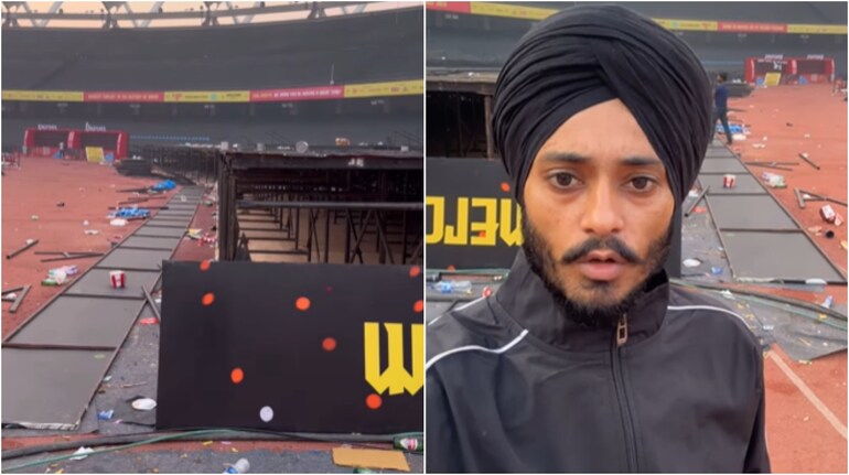 Watch: Delhi athletes outraged as JLN Stadium left in disarray after