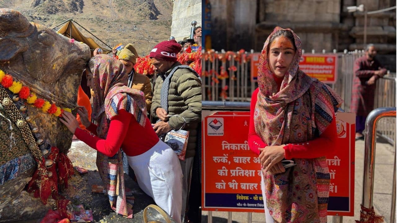 Sara Ali Khan visits Kedarnath again, fans say they can feel Sushant Singh Rajput