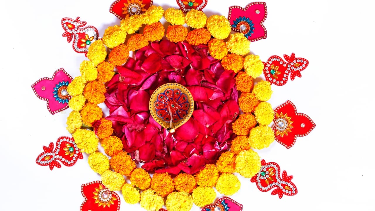 Rangoli Design (source: Canva)