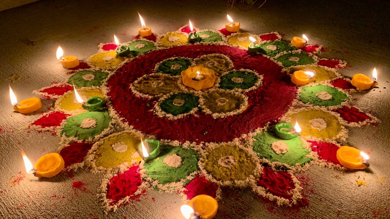 Rangoli Design (source: Canva)
