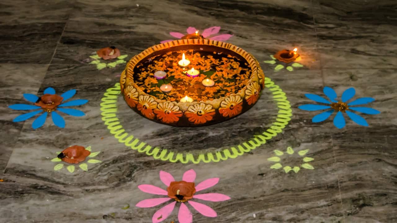 Rangoli Design (source: Canva)