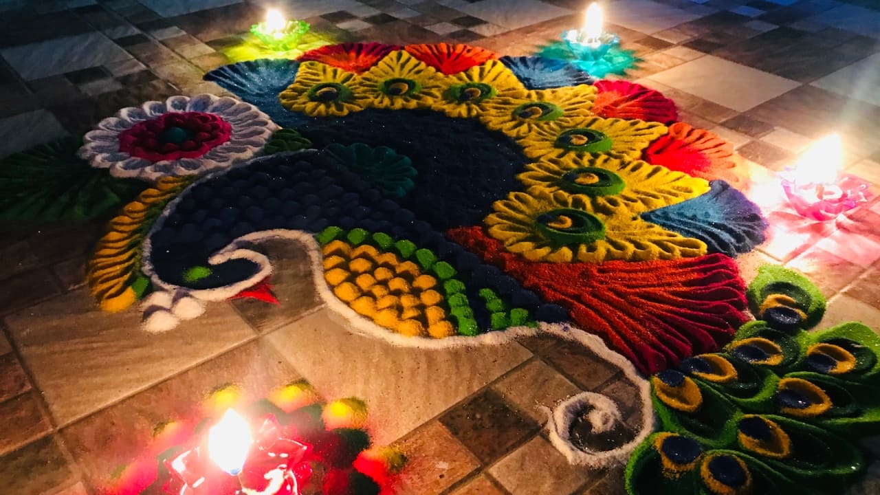 Rangoli Design (source: Canva)