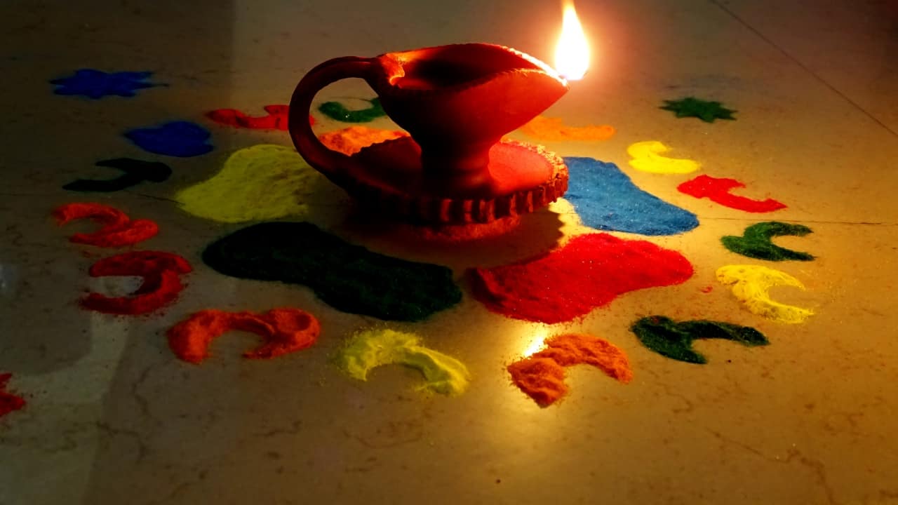 Rangoli Design (source: Canva)